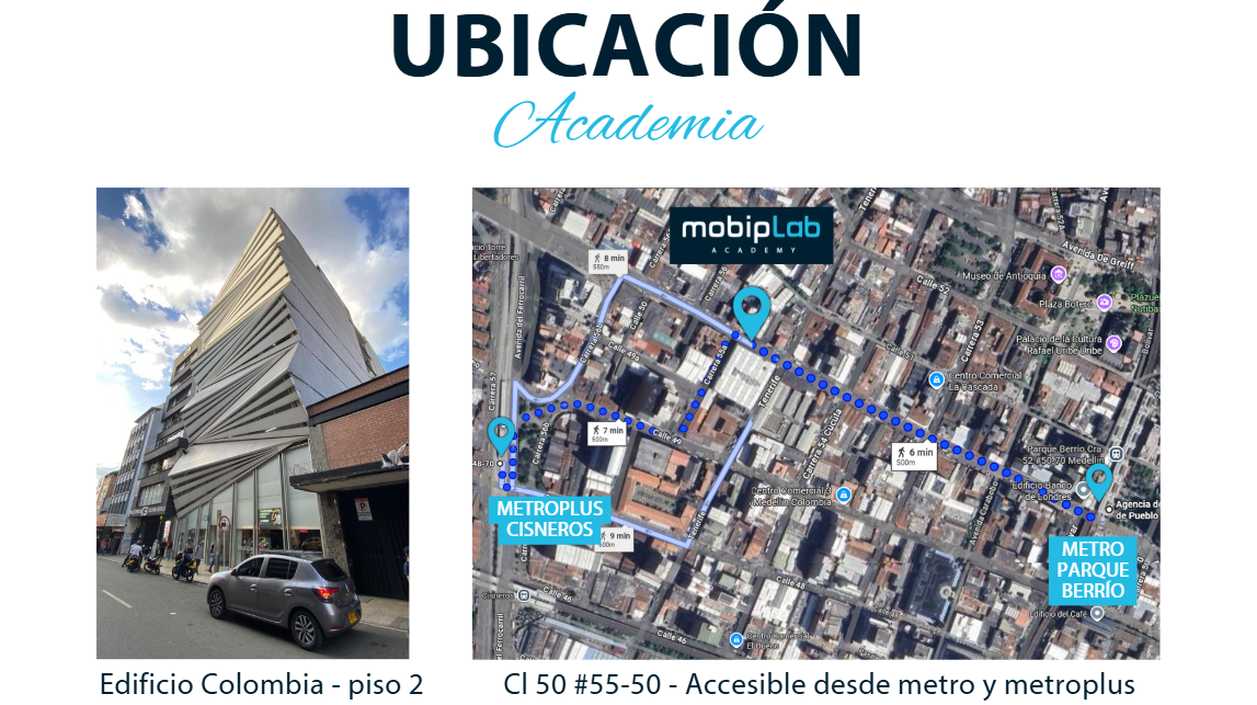 Ubicación academia de reparación de celulares