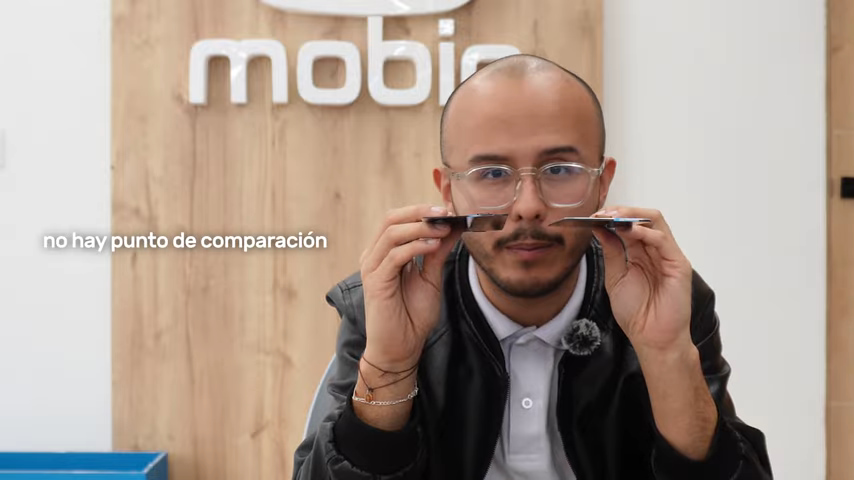 Diferencia de espesor entre pantallas AMOLED y OLED